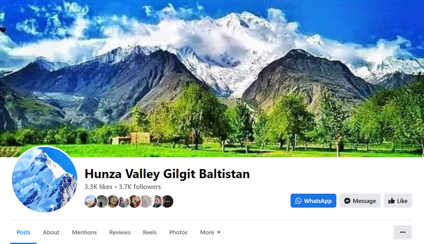 Hunza valley GilgitBaltistan